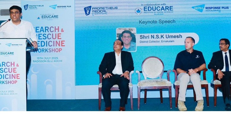 RPM and Prometheus Medical International lead workshop on Search & Rescue medicine in Kochi