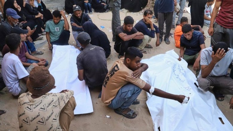 Over 30 Palestinians killed trying to reach US group’s food distribution sites, Gaza authorities say
