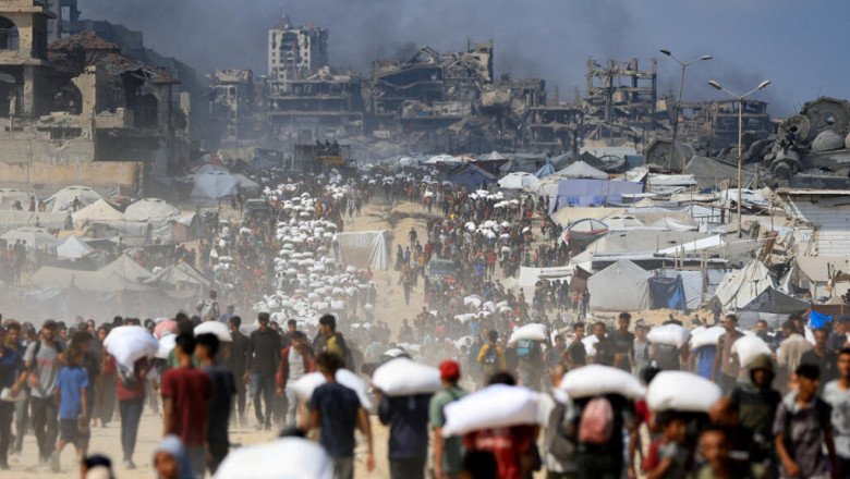 Pope Leo slams 'barbarity' of Gaza war as Israeli gunfire kills at least 93 at aid point