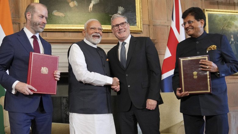 Keir Starmer hails landmark India trade deal as ‘most significant’ since Brexit