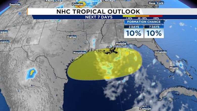National Hurricane Center monitors disturbance in Gulf