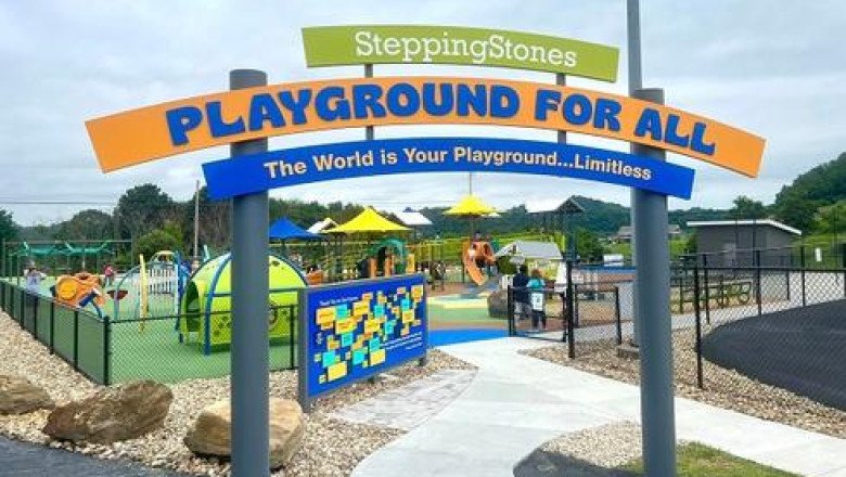 Mylan Parks Cuts the Ribbon on Inclusive Playground