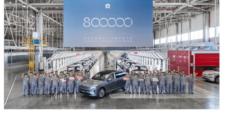 NIO Reaches 800,000 Vehicle Production Milestone