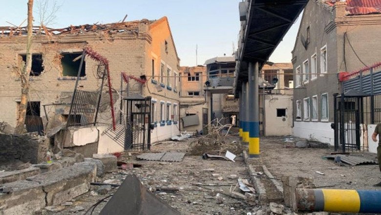 Russian strike kills at least 17 inmates in Ukraine prison and Zelenskyy says it and other assaults were intentional