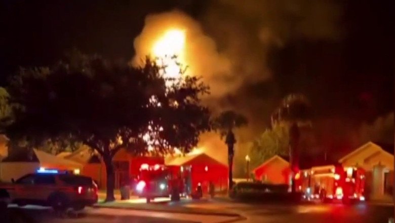 Lightning cited as likely cause of Leesburg house fire