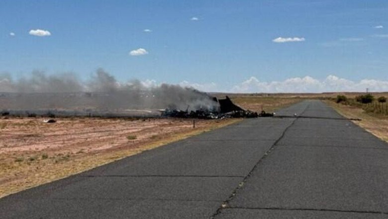 Medical transport plane crash kills all 4 on board in Navajo Nation in Arizona