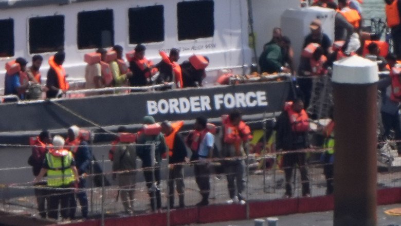First migrants detained under returns deal with France | Politics News