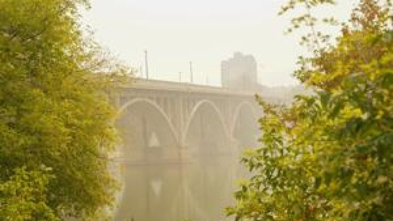 Wildfire smoke prompts air quality warnings in Manitoba, Saskatchewan