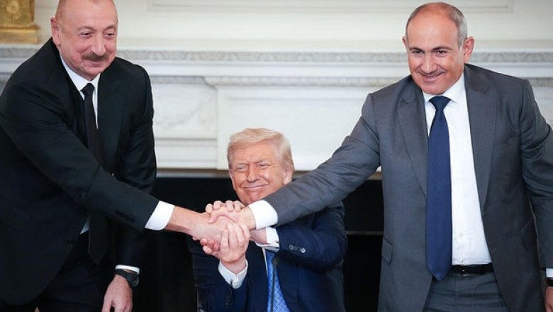 Armenia and Azerbaijan leaders join Trump to sign peace agreement at White House summit