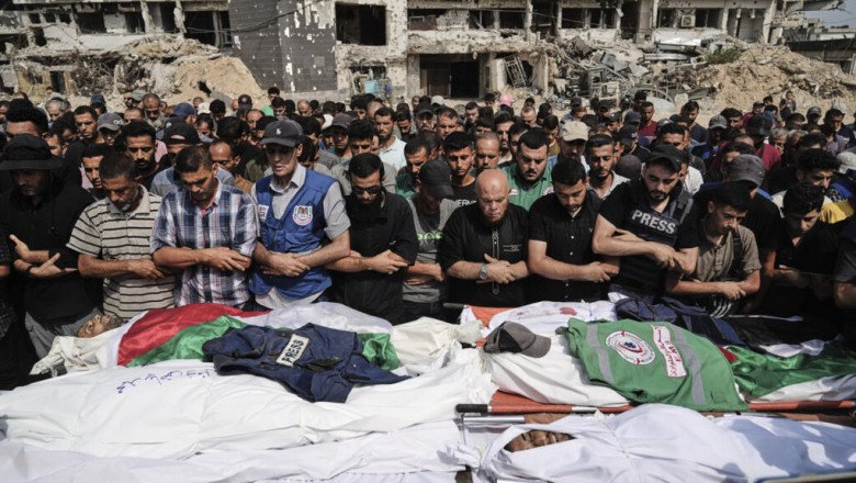 UN, EU, media groups condemn Israeli strike that killed Al Jazeera journalists in Gaza