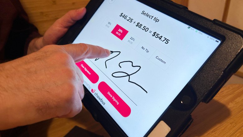 CBS News poll finds tipping expectations have grown