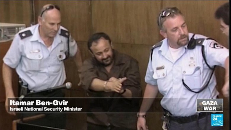 Far-right Israeli minister taunts jailed Palestinian leader in prison visit