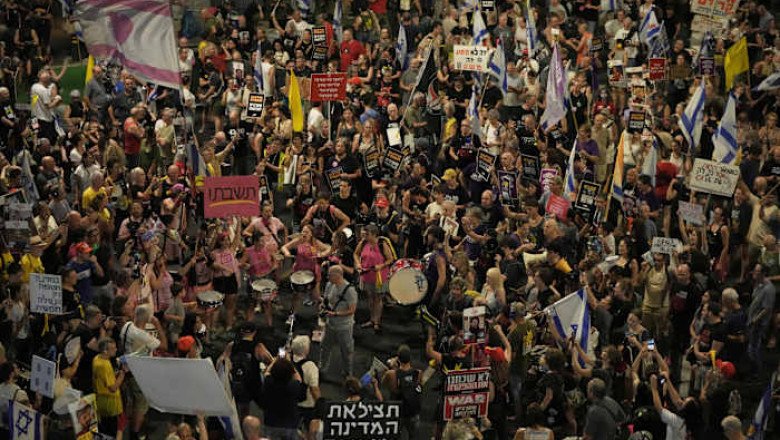 Protestors go on strike in Israel demanding ceasefire and hostage releases