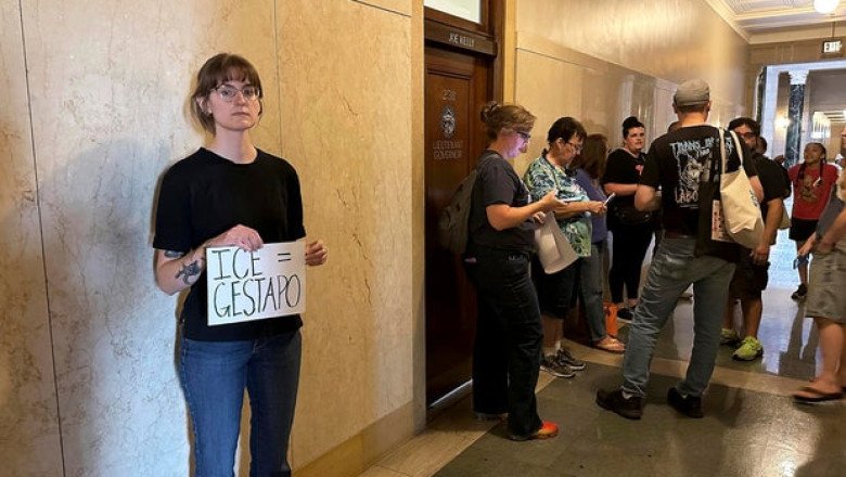Nebraska governor announces plan for immigrant detention center to aid in Trump’s deportation efforts