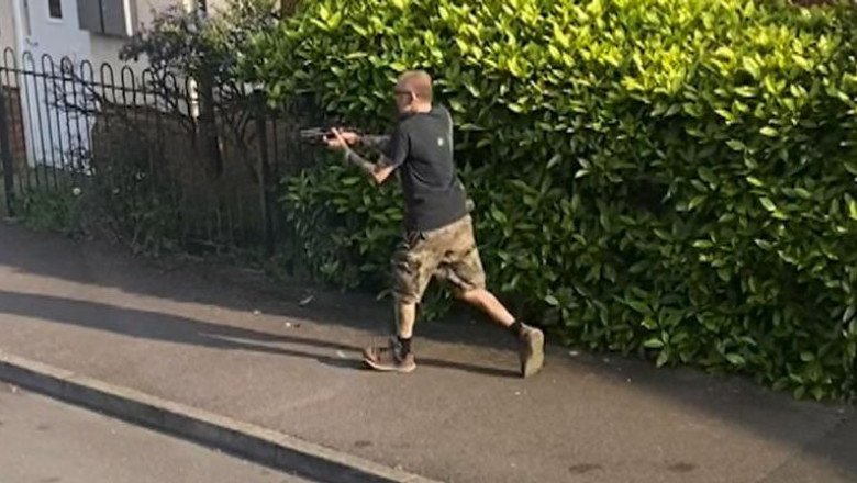 Police officer describes moment he was shot with crossbow – as attacker jailed | UK News