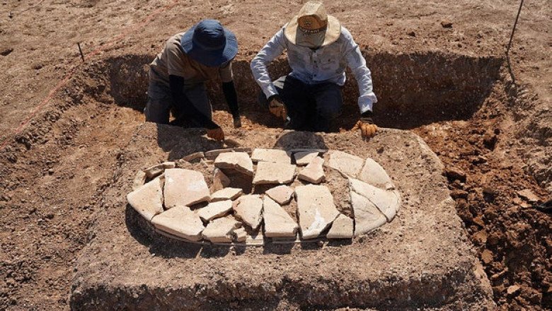 Ancient tombs discovered in Iraq due to drought after water levels in country’s largest reservoir declined