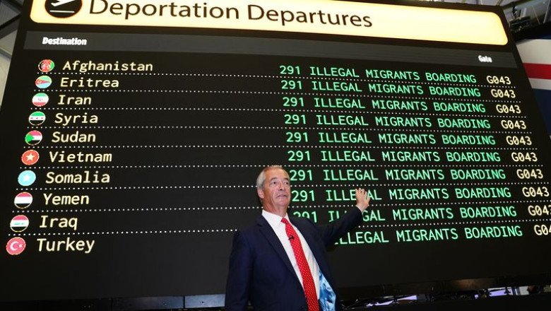 Archbishop of York Stephen Cottrell tells Nigel Farage ‘kneejerk’ migrant deportation plan won’t solve problem | Politics News