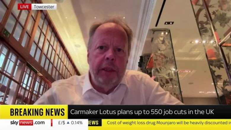Up to 550 UK jobs to go at carmaker Lotus with tariffs blamed | Money News
