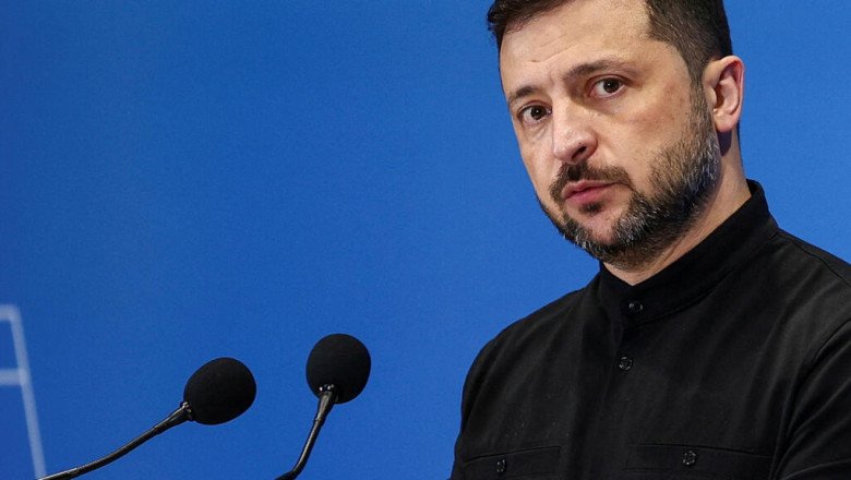 Suspect arrested in fatal shooting of Ukrainian politician, Zelensky says