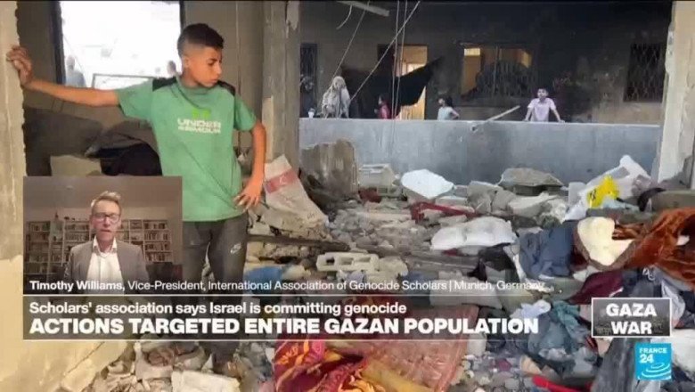 Israel is committing genocide in Gaza, scholars' association says