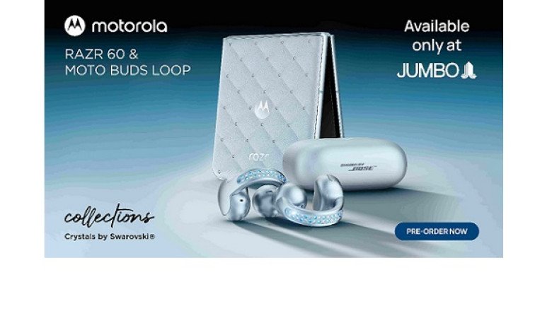Jumbo Partners with Motorola to Exclusively Launch Motorola Razr 60 Swarovski Edition in the UAE