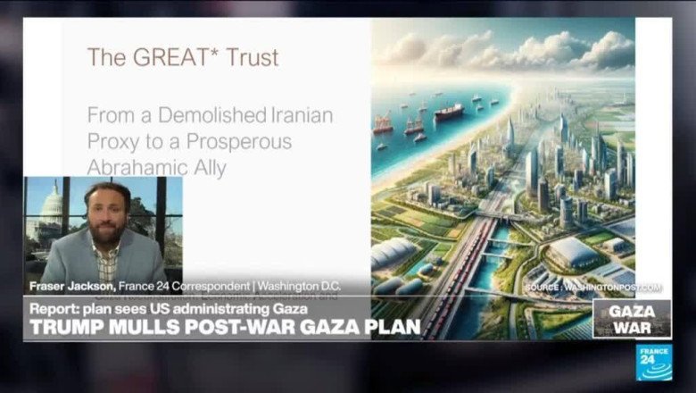 Post-war Gaza plan involves US administration and population moves