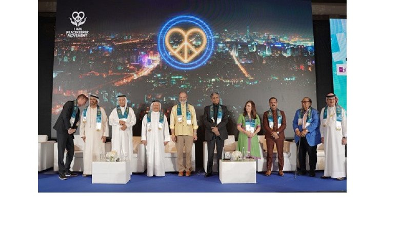 Record 10 ‘Chief Guests’ – including two Nobel Peace Laureates – launch ‘I Am Peacekeeper’ Movement, headquartered in Dubai