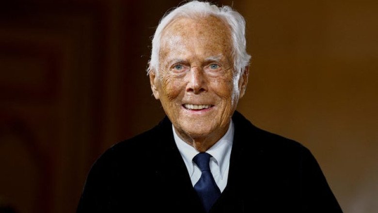 Giorgio Armani, top Italian fashion designer, dies at 91, his company says