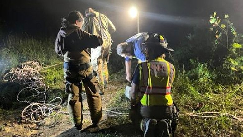 First Responders Rescue Man Following ATV Accident