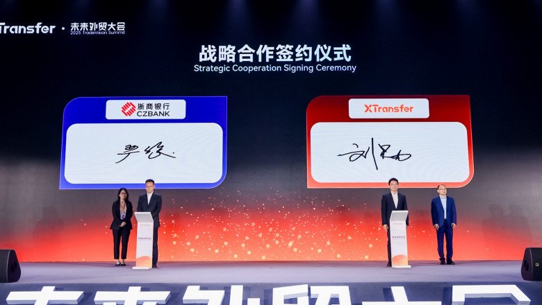 XTransfer and CZBank Shanghai Branch Sign the Strategic Partnership Agreement