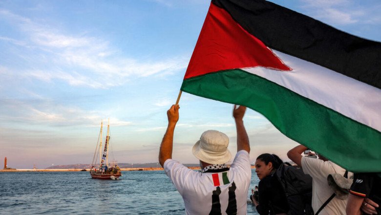 'Multiple drones' attack aid flotilla carrying activists and aid headed for Gaza