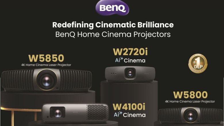 BenQ Redefines Premium Home Cinema with Launch of 3 NEW Models W5850, W4100i & W2720i 4K Range of Projectors