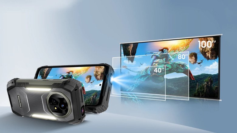 A rugged beast with a 20,000mAh battery and a camping light joins 2025’s unstoppable projector smartphone craze
