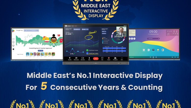 BenQ Maintains No.1 Leadership in Interactive Displays Across Middle East for 5 Consecutive Years, with 23.7% SoM as of 1H 2025